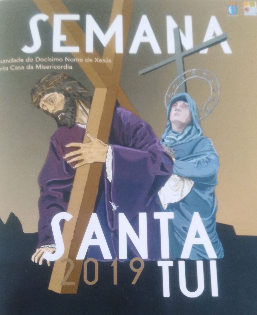 Portada de la revista de la Semanta Santa de Tui 2019