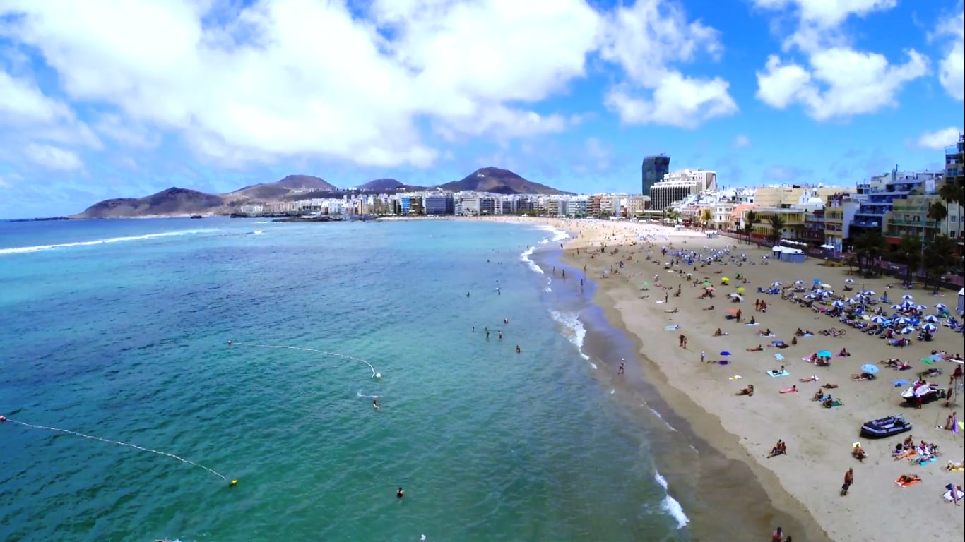 Playa de Las Canteras, Las Palmas de Gran Canaria