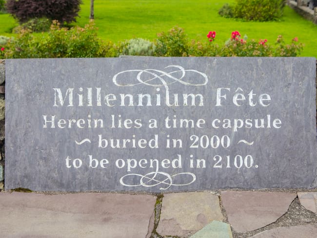 Cápsula del tiempo en Sneem (Irlanda)
