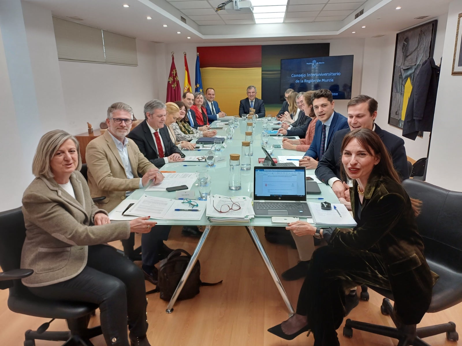 Reunión del Consejo Interuniversitario de la Región de Murcia