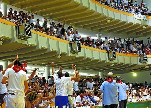 Se volverá a repetir el lleno durante la feria de San Fermín en el Labrit
