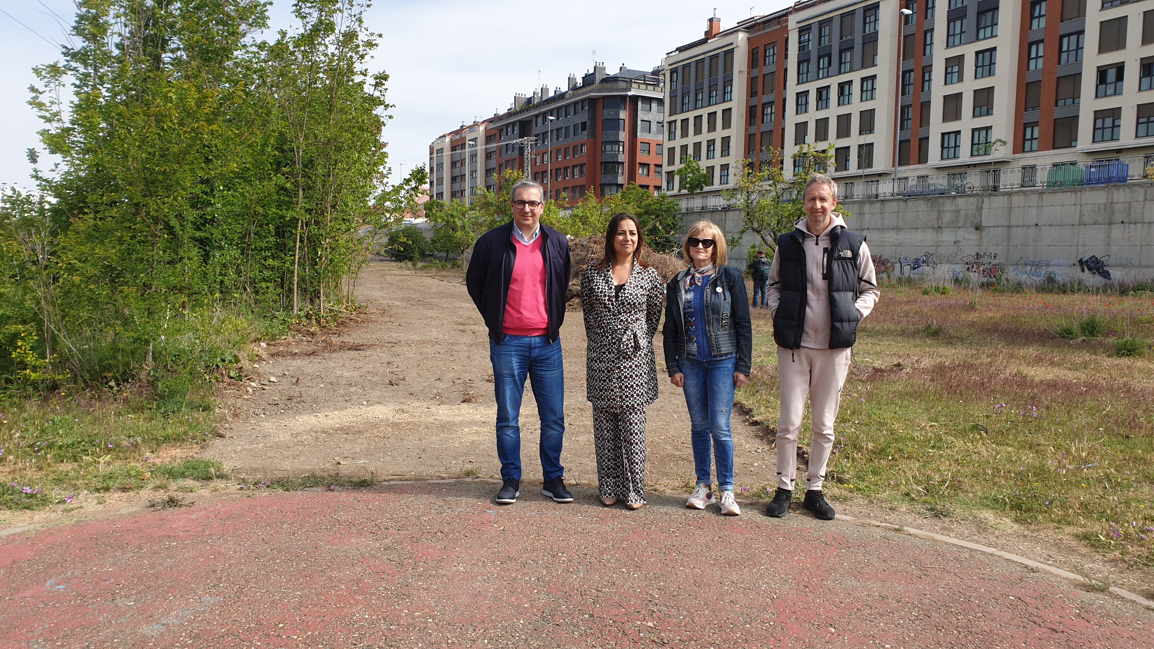 El PSOE propone la creación de una playa urbana en la ribera alta del Carrión en Palencia