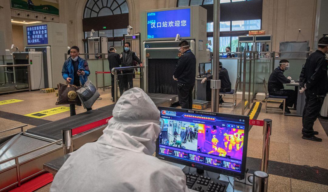 Los controles continúan en Wuhan.