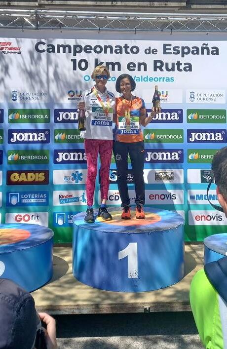 Luz Mª Domínguez campeona de España en 10km en ruta