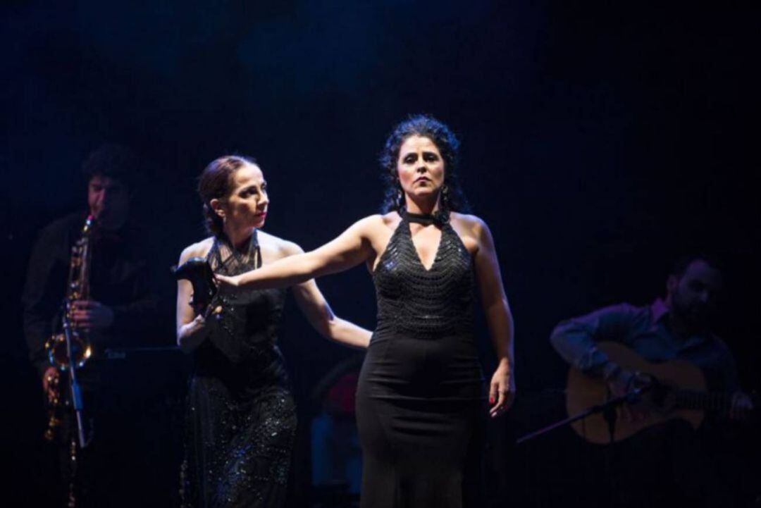 Melchora Ortega en la 'Fiesta de la Bulería'