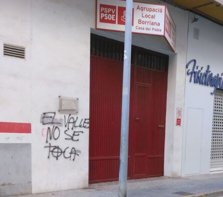 Sede del PSPV en Borriana