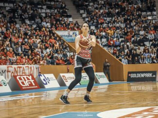 Vasic, en un partit a Fontajau de la primera temporada.