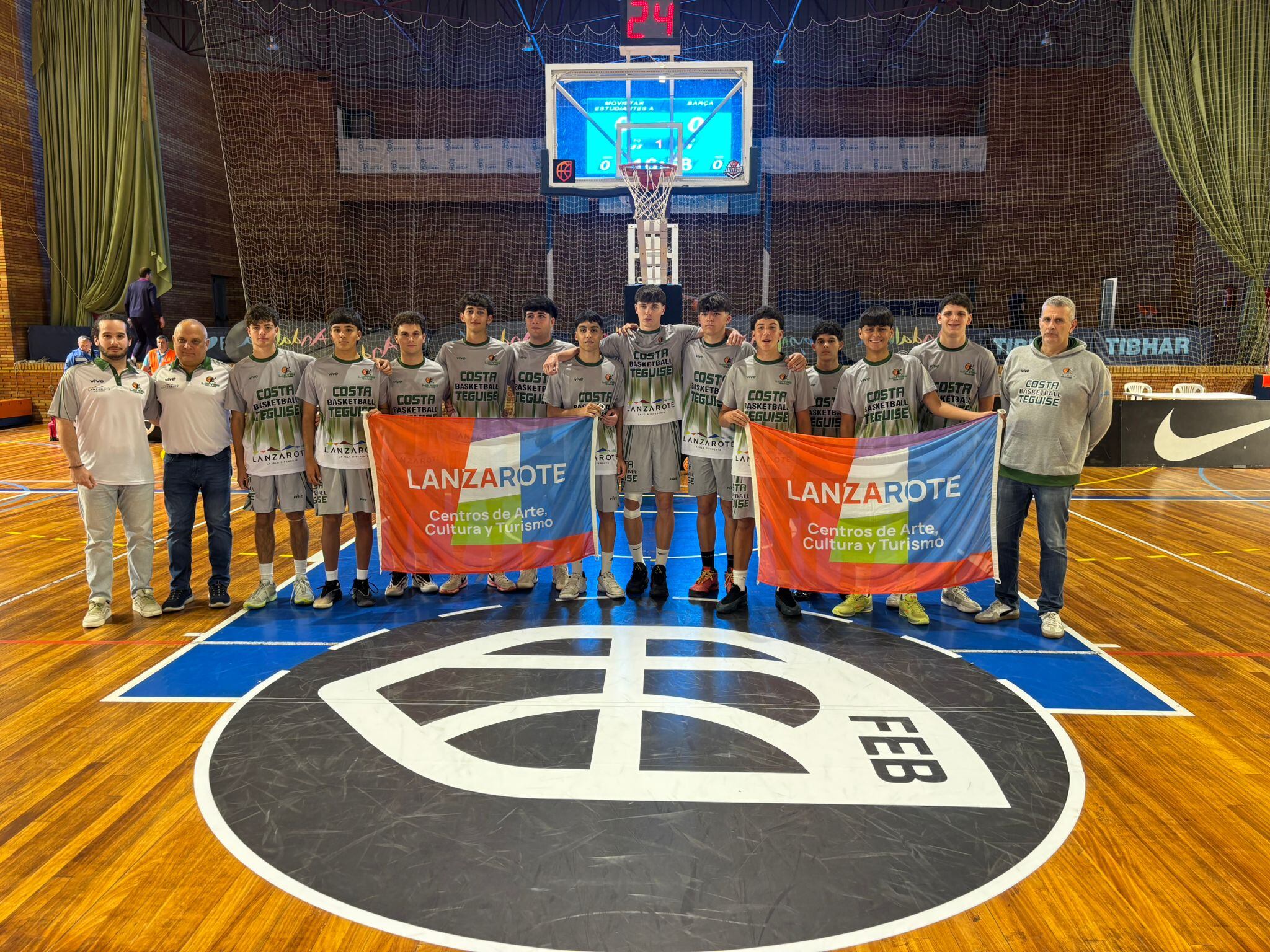Los Juniors del Costa Teguise en el Campeonato de España.