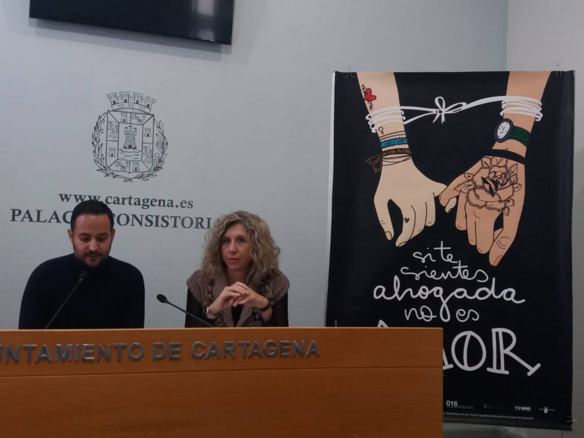 Aumenta el número de atenciones a chicas víctimas de violencia de género en Cartagena
