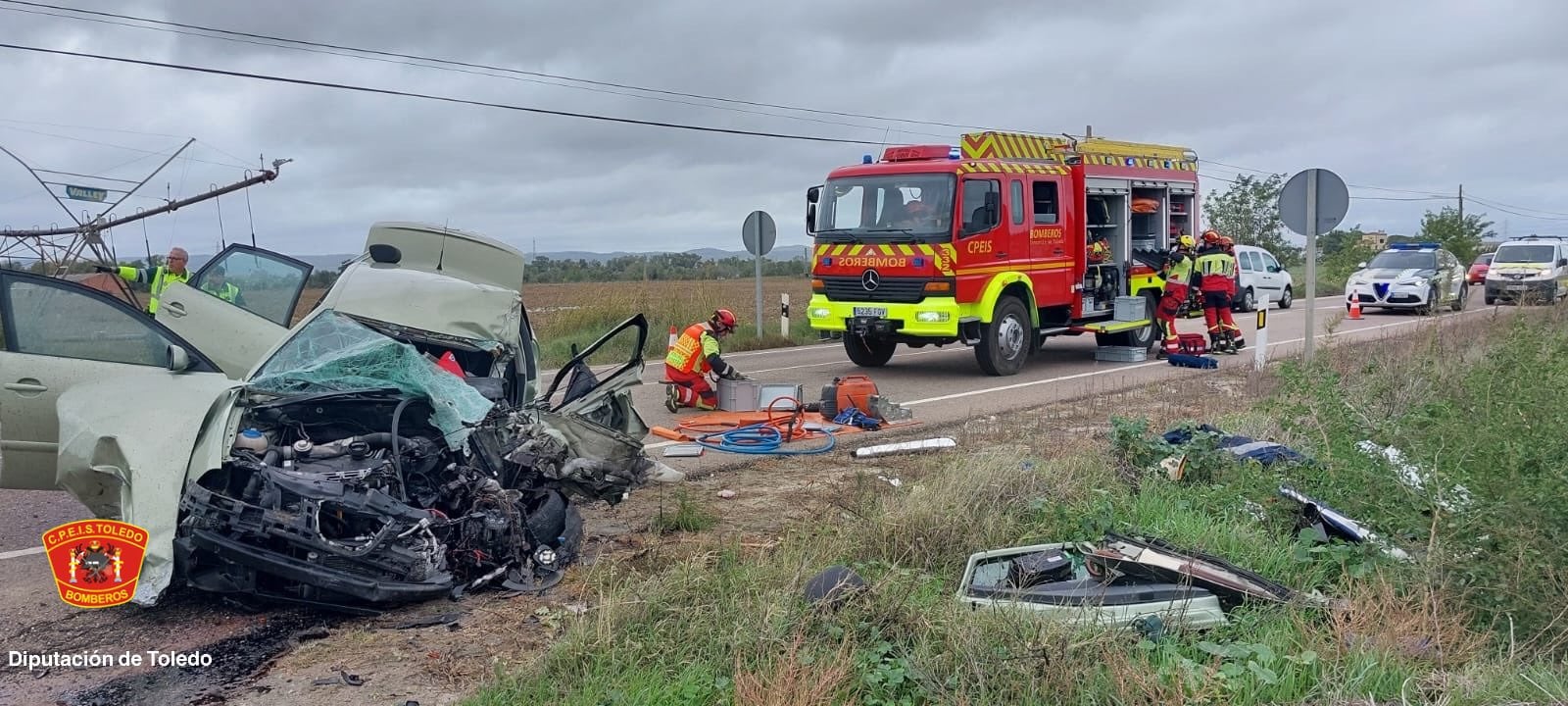 El accidente ha tenido lugar en el kilómetro 123 de la N-502/@cpeistoledo