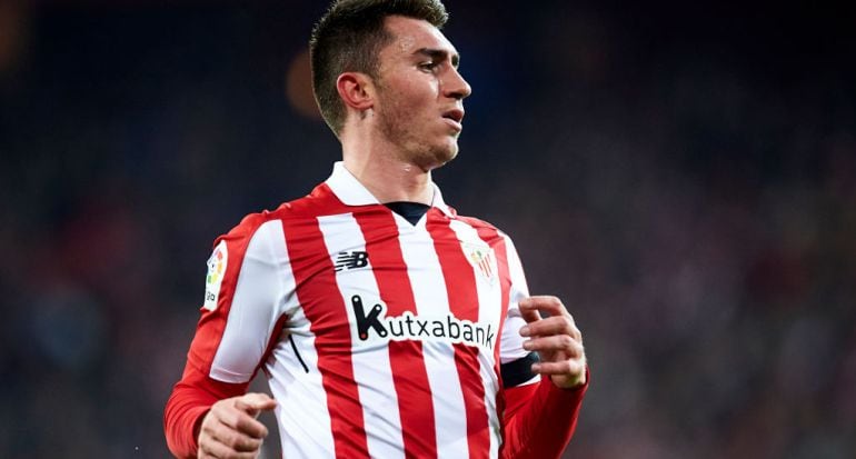 Laporte, en el que posiblemente sea uno de sus últimos partidos con el Athletic