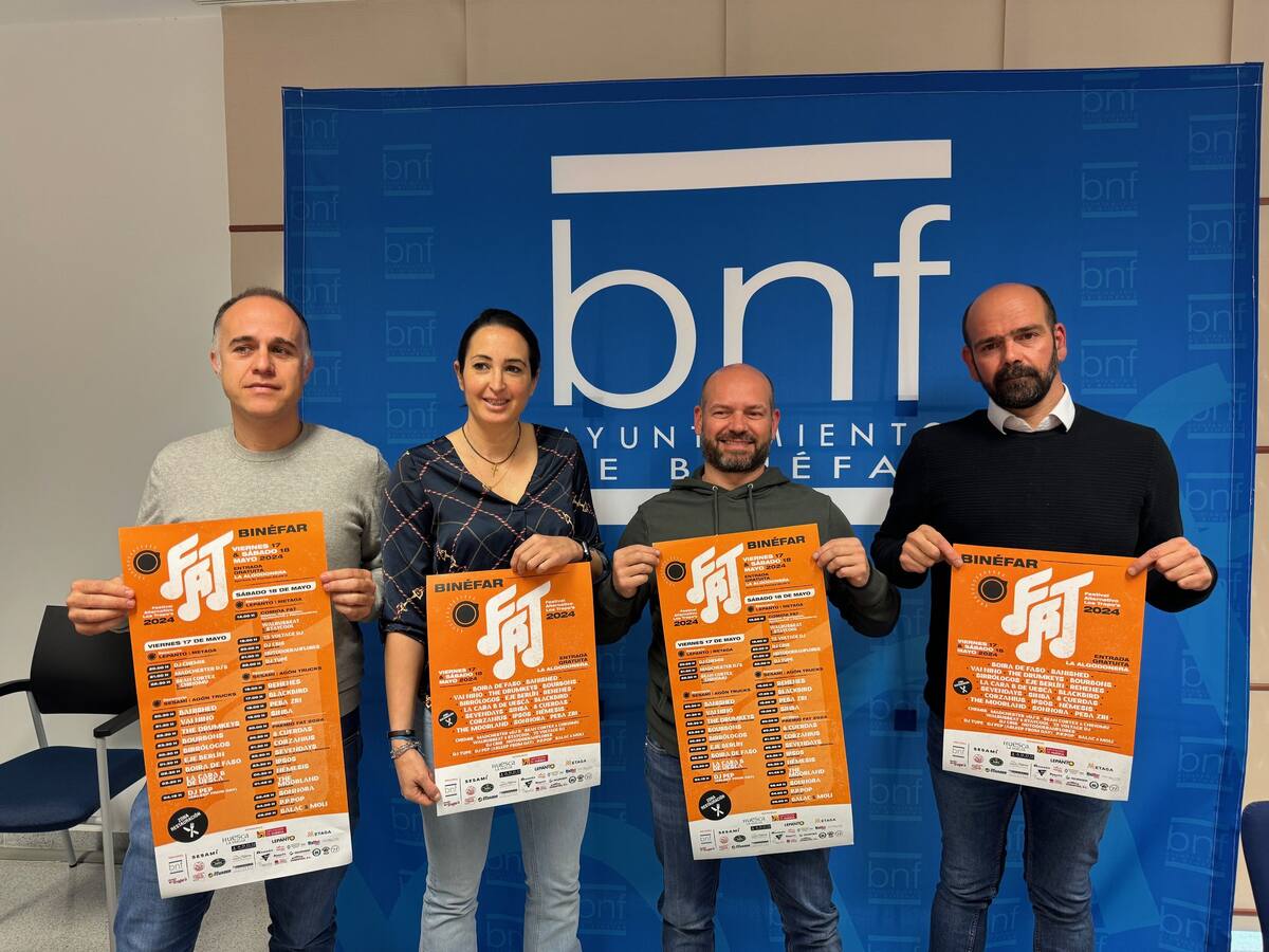 Una veintena de grupos con 200 músicos y diez dj’s participarán en el festival de rock FAT en Binéfar