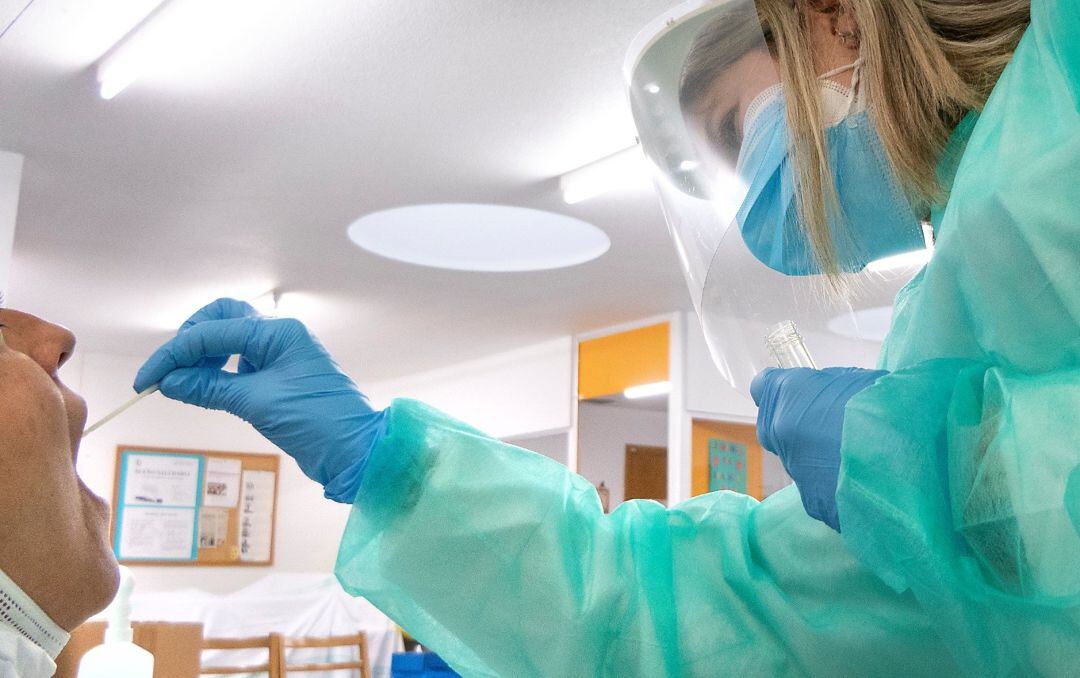 Realización de una prueba PCR