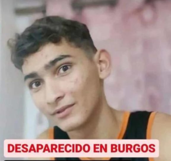 Imagen difundida del adolescente de Sotillo de la Ribera desaparecido