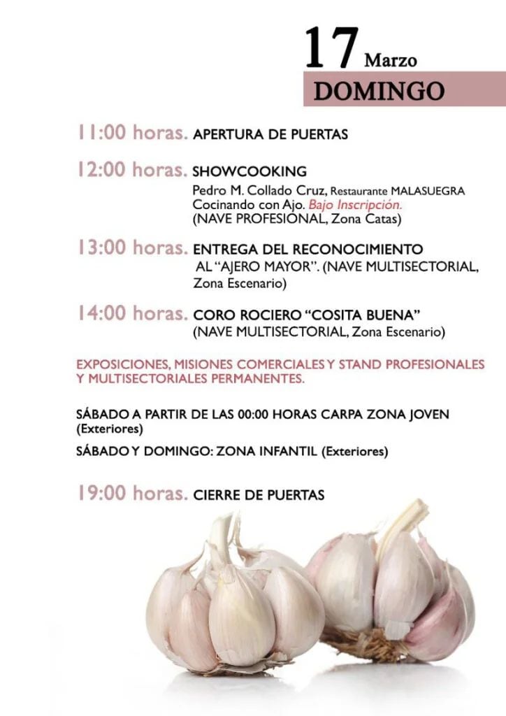 Actividades FEIRAJO 2024