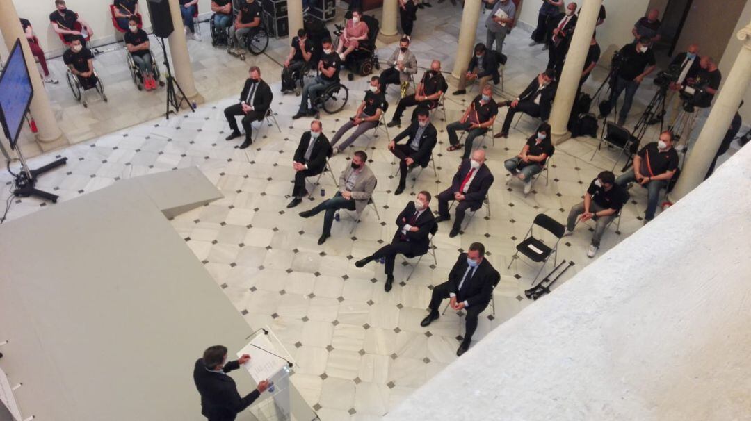 Acto celebrado este lunes en el Centro Cultural de la Asunción