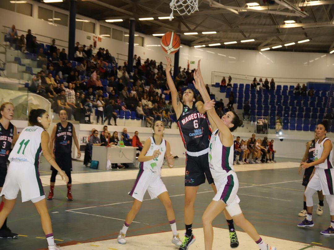 Yaiza García en un partido de la pasada temporada.