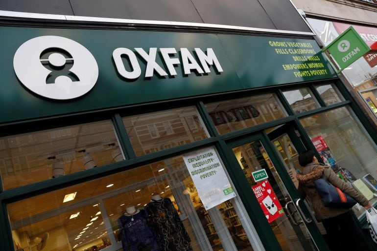 Imagen de una tienda de Oxfam en Madrid