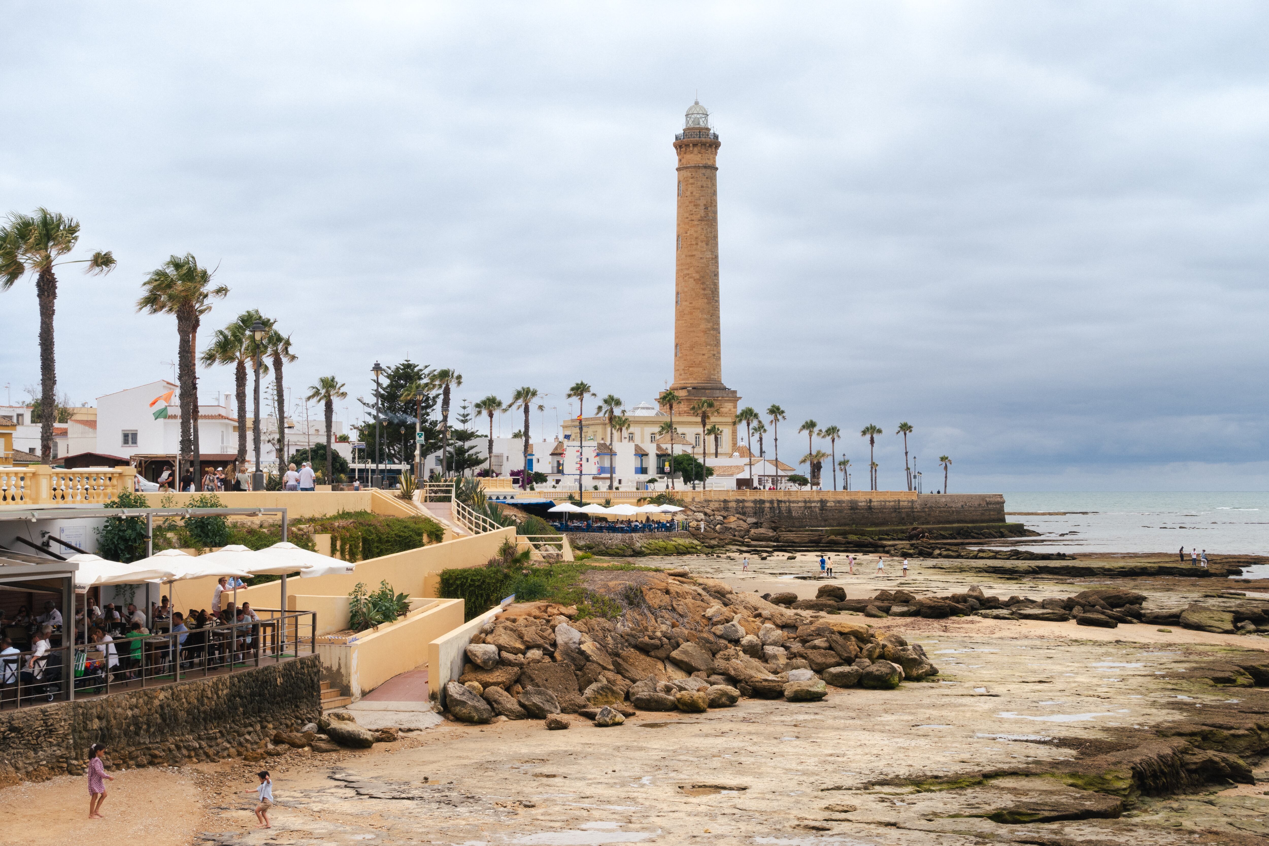 Vista del faro de Chipiona, en una imagen de archivo.