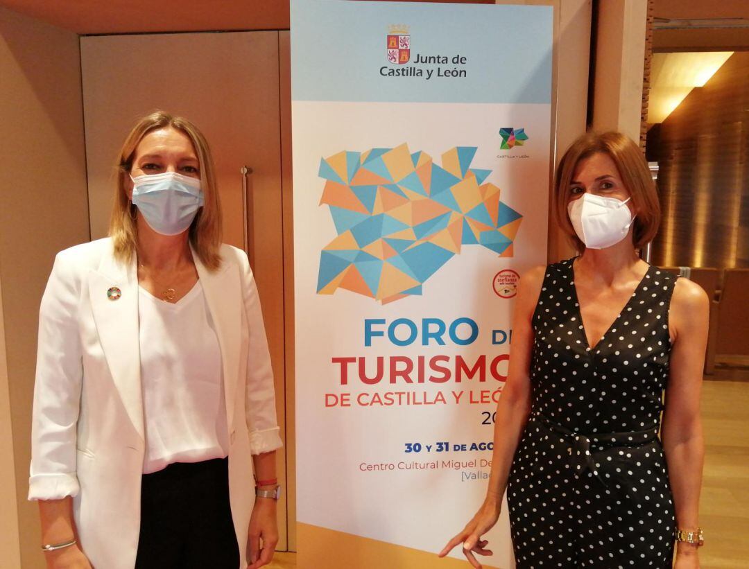 Magdalena Rodríguez en el Foro de Turismo de Castilla y León en Valladolid