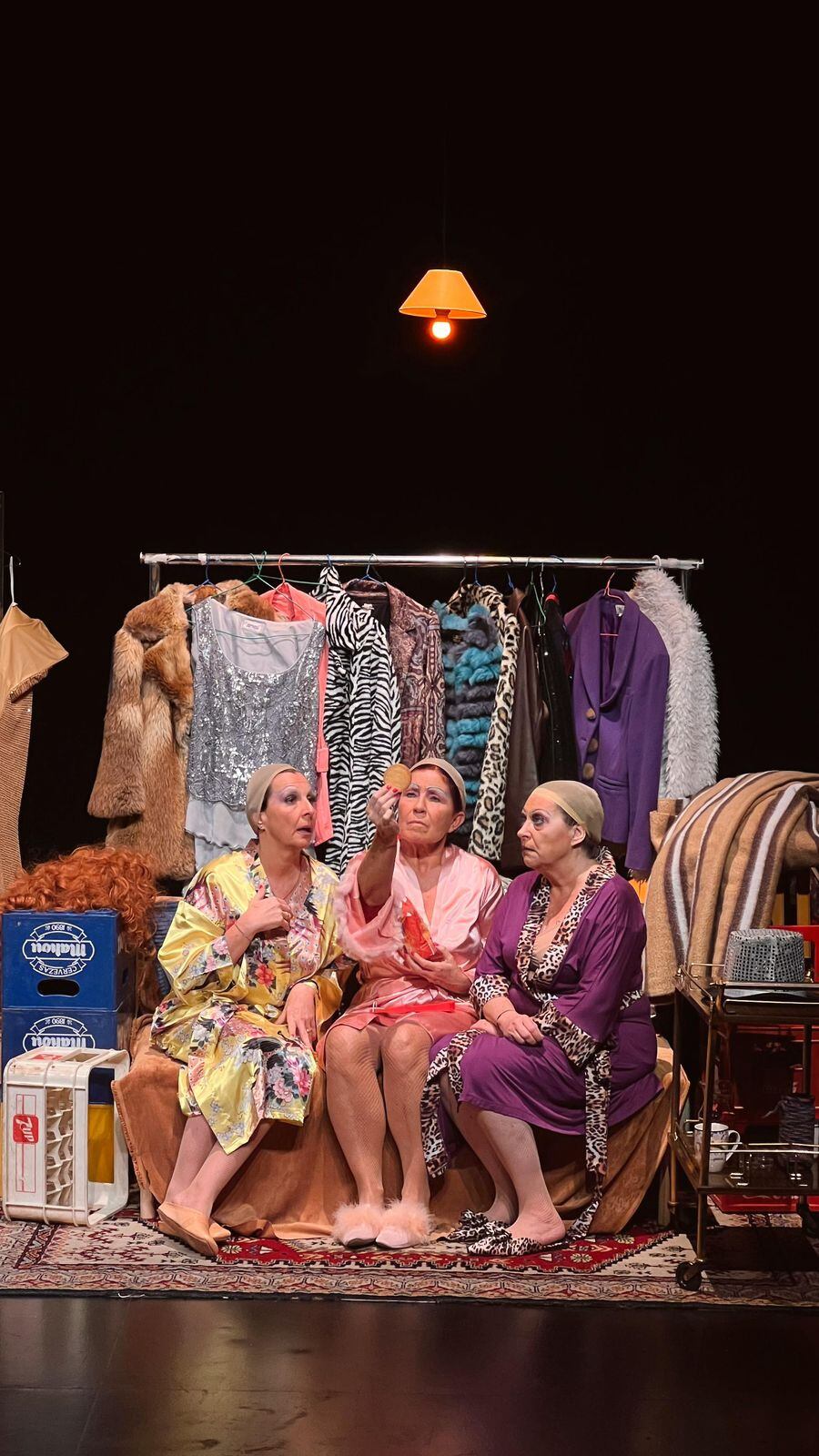 Mercè Canals a la darrera producció d'Andandarà 'Tres flors trans'