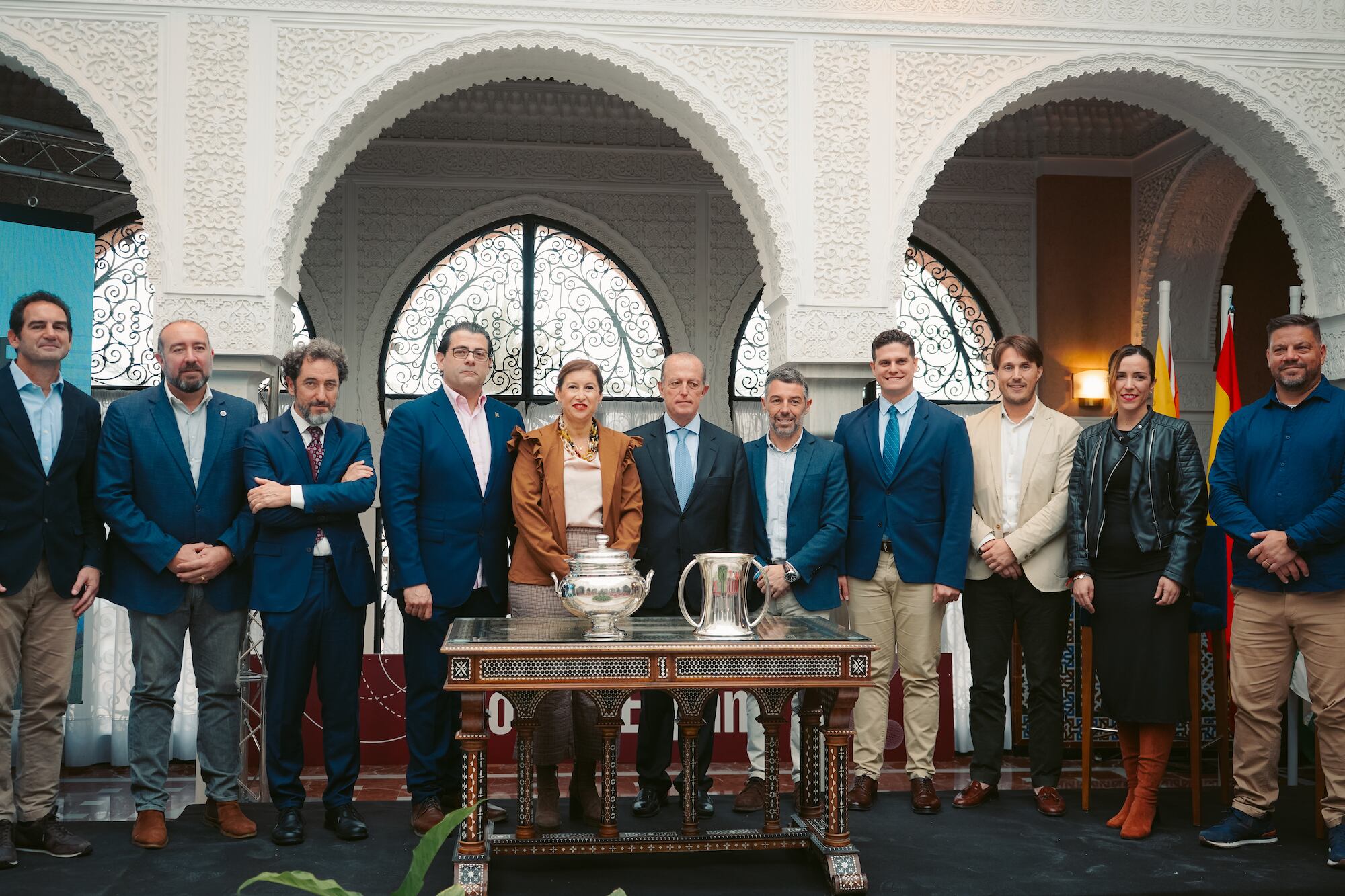 El sorteo de la Copa del Rey y de la Reina de hockey hierba en el El Castillo El-Bil-Bil de Benalmádena