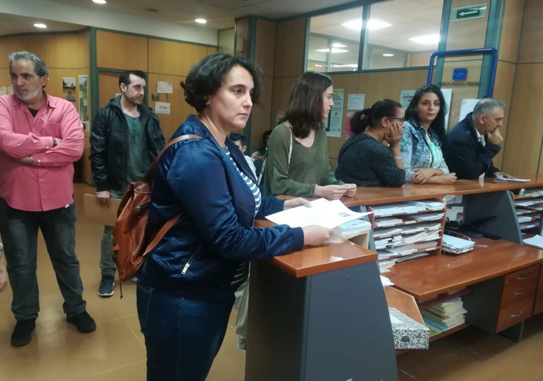 Inmaculada López (Podemos) en la OAC.