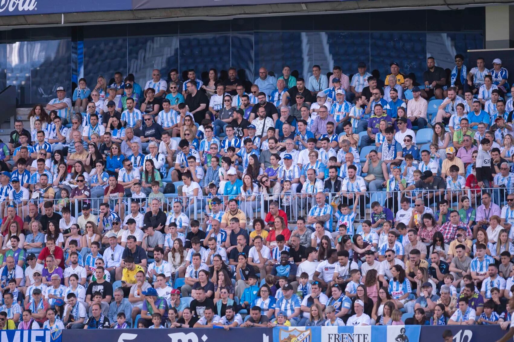 Los aficionados del Málaga tendrán 335 entradas para el partido de este domingo ante el Eldense