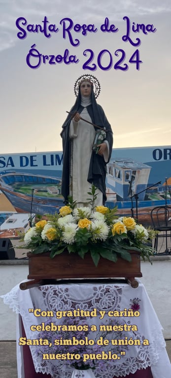 Órzola celebra las Fiestas de Santa Rosa de Lima con actividades para todos los públicos.