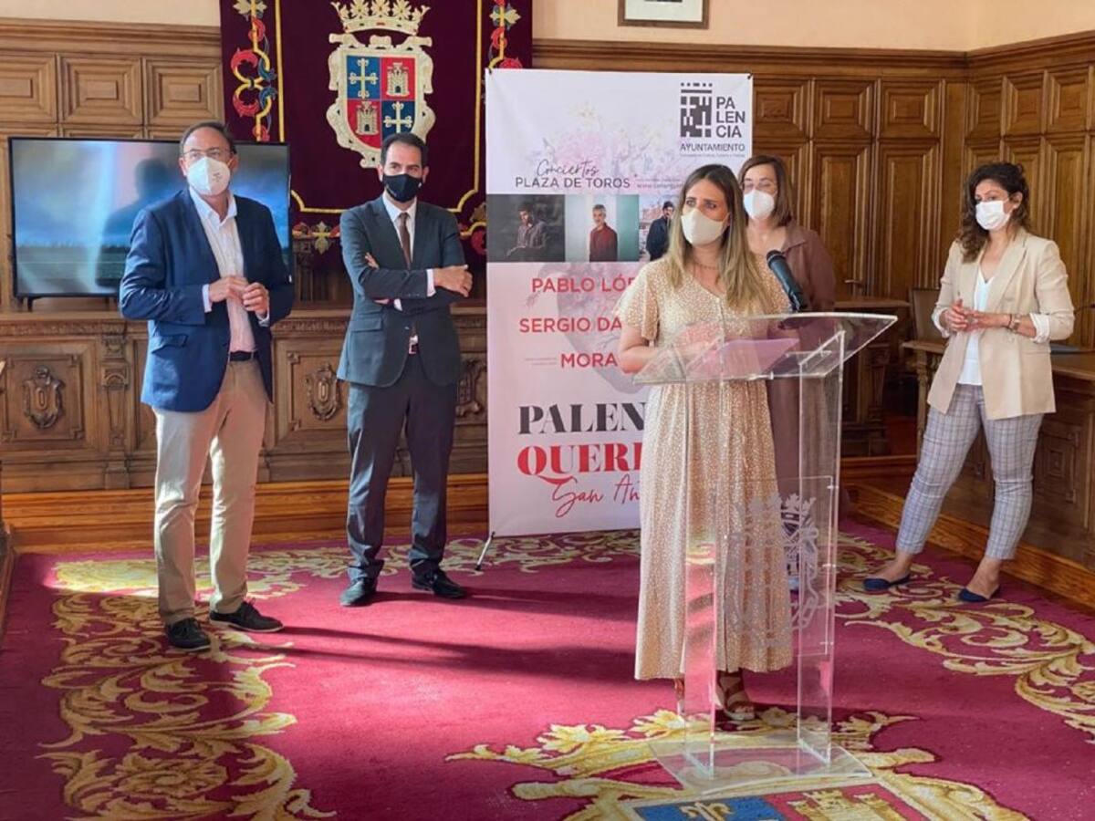 Pablo López, Sergio Dalma y Morat actuarán en la plaza de toros de Palencia en San Antolín