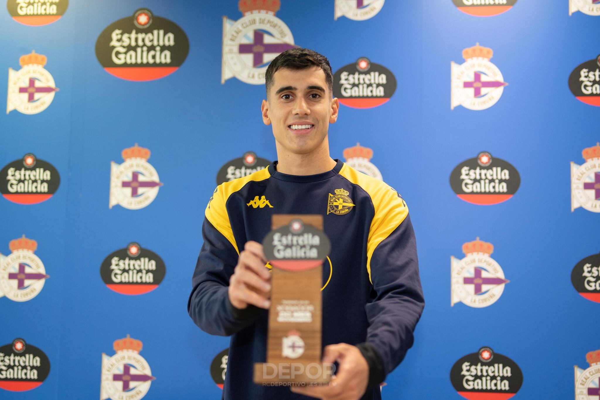 Diego Villares - Premio Estrella Galicia mes de noviembre