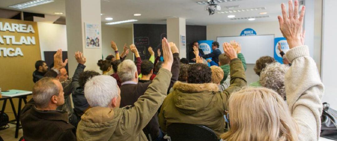 La votación a favor del documento de presupuestos de A Rede