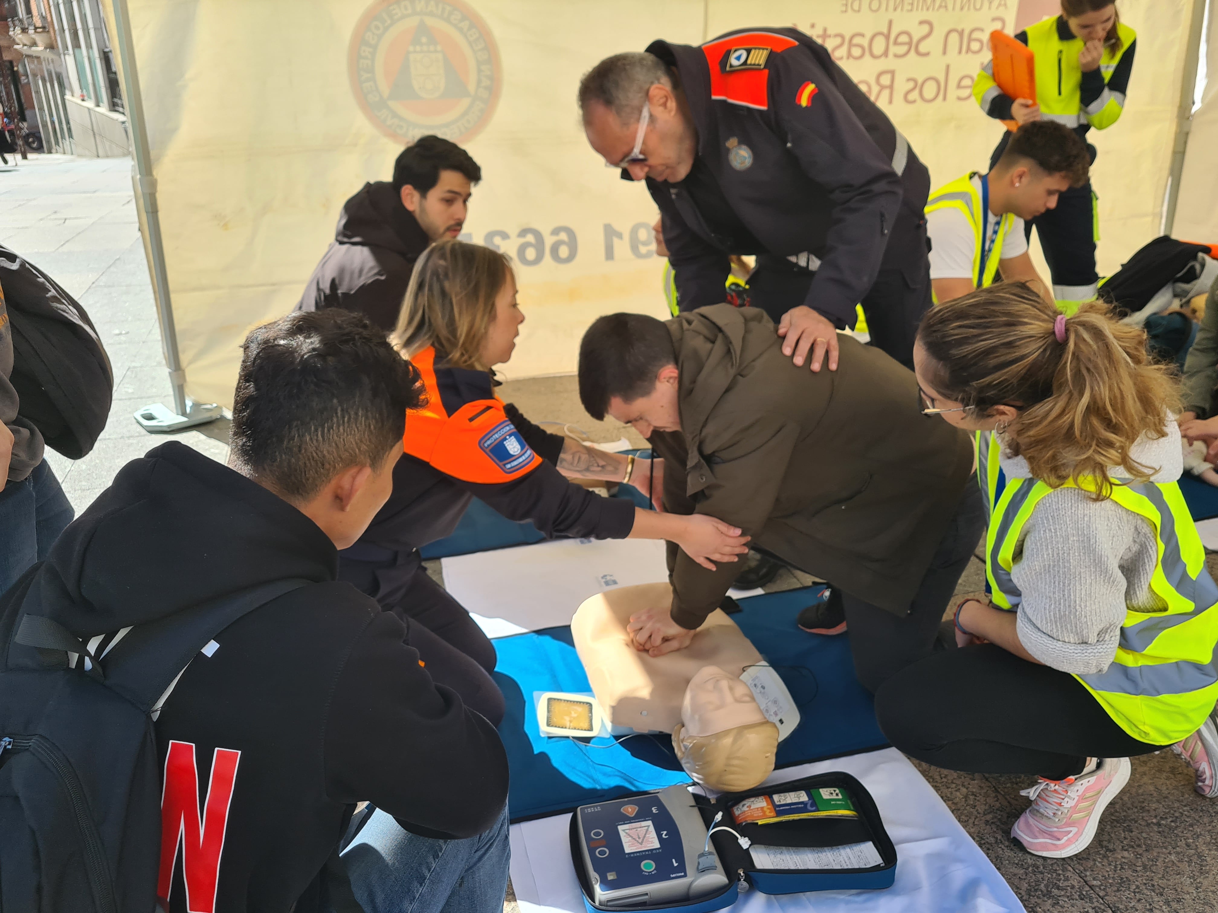 técnicas de reanimación cardiopulmonar