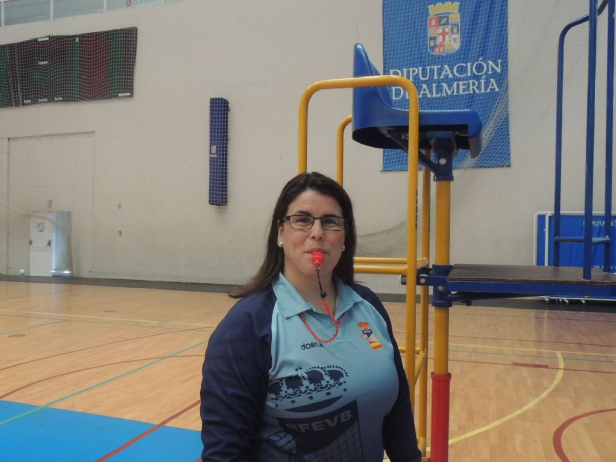 Susana Trigo, en la Copa de la Reina de voleibol