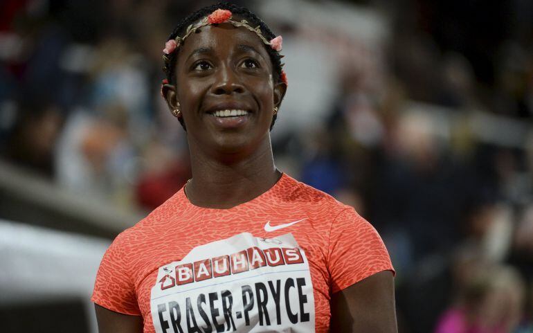 Shelly-Ann Fraser-Pryce, ganadora del último 100 metros en la Diamond League de Estocolmo, dio positivo en el año 2010.