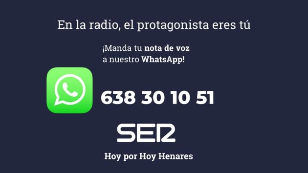 Whatsapp de los oyentes SER Henares