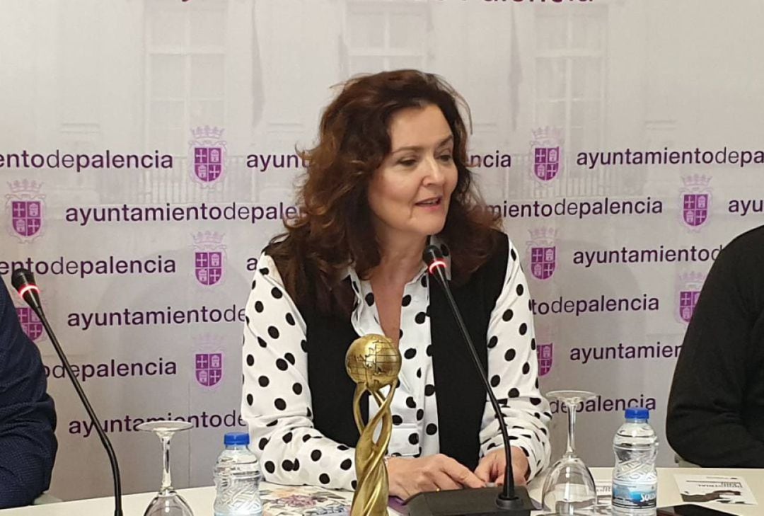 Sonia Lalanda, portavoz de VOX en el Ayuntamiento de Palencia