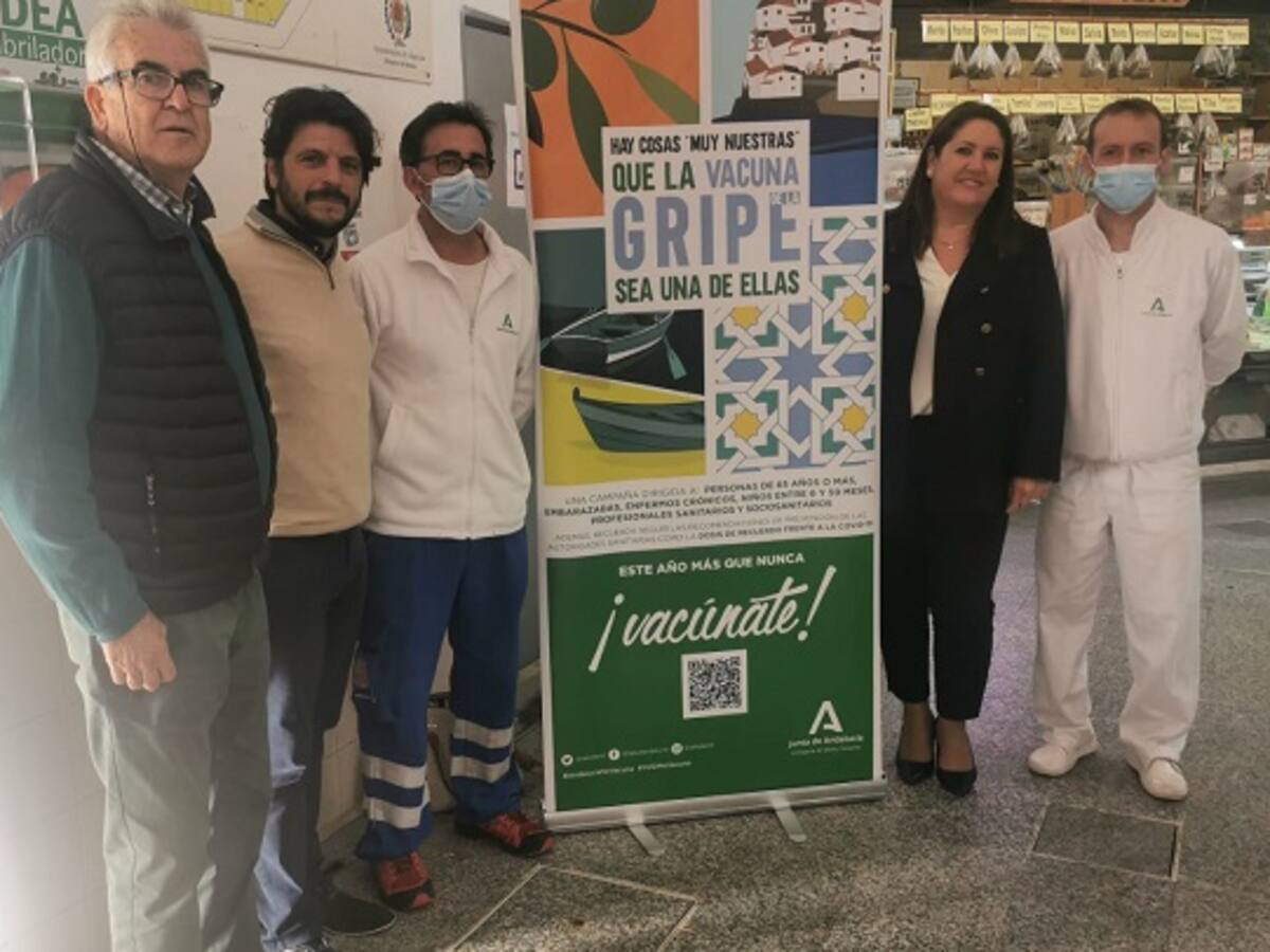 El Mercado 'Ingeniero Torroja' de Algeciras se convierte en punto de vacunación