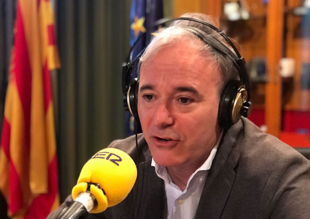 El alcalde de Zaragoza, Jorge Azcón