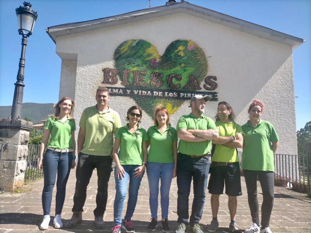 Semana de preparativos para la Feria de la Primavera de Biescas