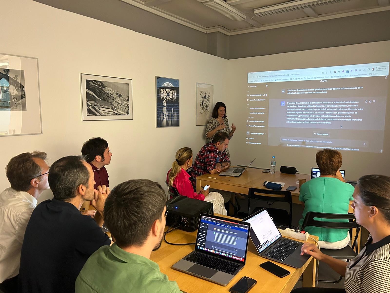 Taller de Prodigioso Volcán sobre Inteligencia Artificial en Libreria Railowsky