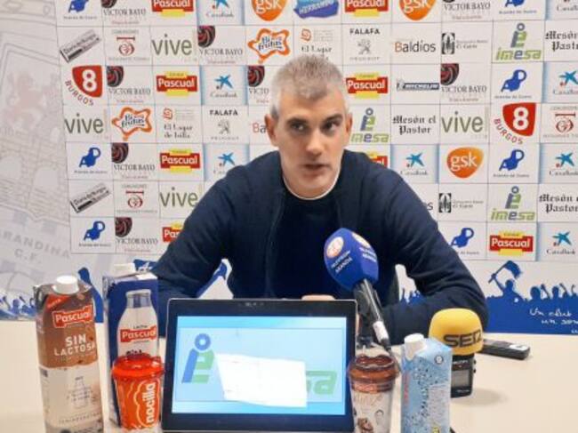 Javier Álvarez de los Mozos, en rueda de prensa.