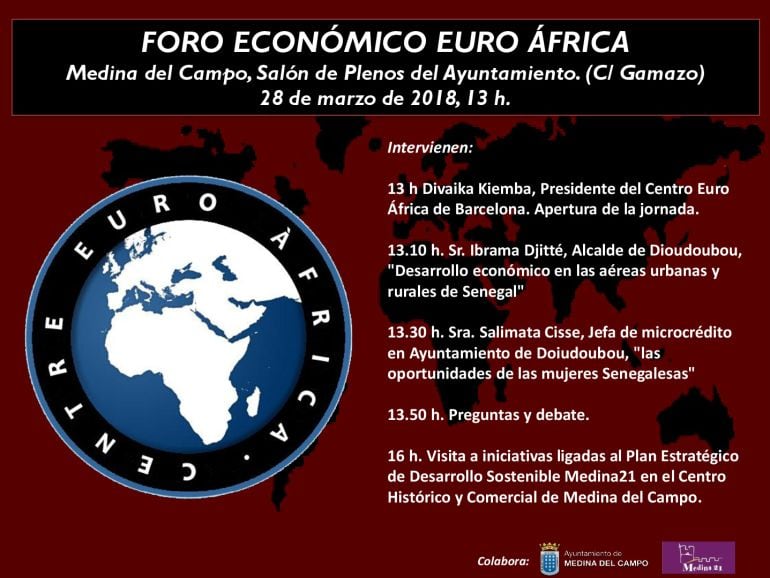 El Foro Euro África está abierto a la participación de todos los interesados