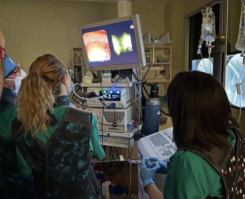 Servicio de Aparato Digestivo del Hospital Santa Lucía. Reduce las posibles complicaciones a un paciente en el recinto hospitalario