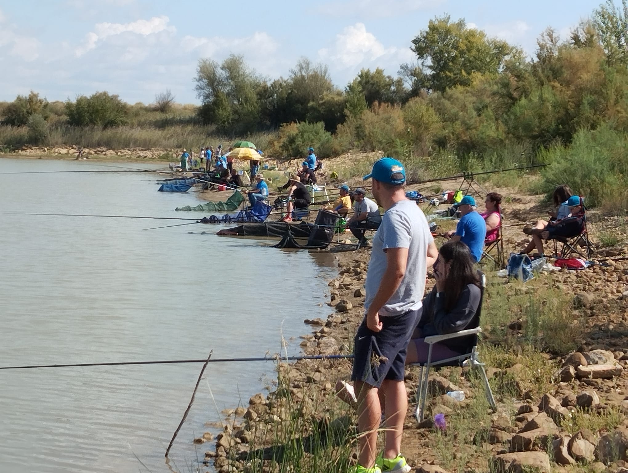 Participaron 48 pescadores en el concurso