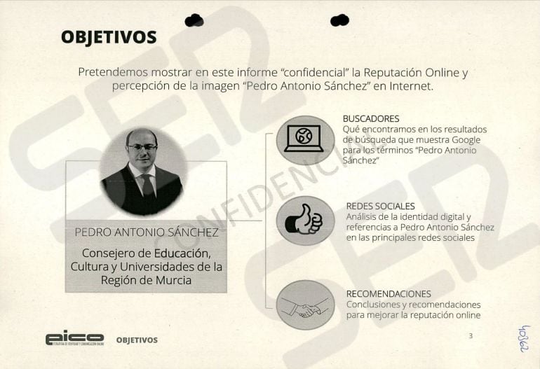 FOTOGALERÍA | Informe de la reputación online y la percepción de la imagen de Pedro Antonio Sánchez diseñado por la trama Púnica