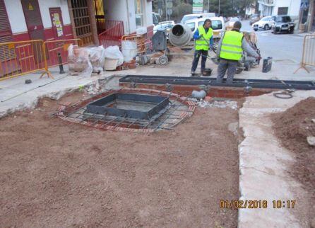 El resultado un gran colector para recojer todas las conduciones aguas abajo