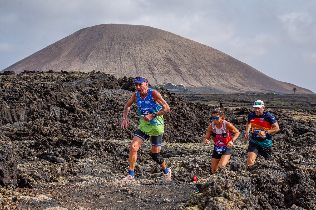 Corredores en la IX Tinajo You Trail.