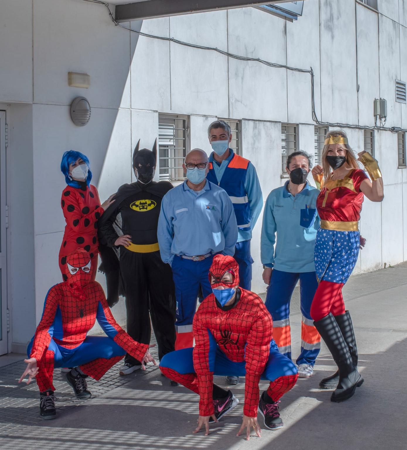 El grupo de enfermeras de La Barca durante la campaña de vacunación