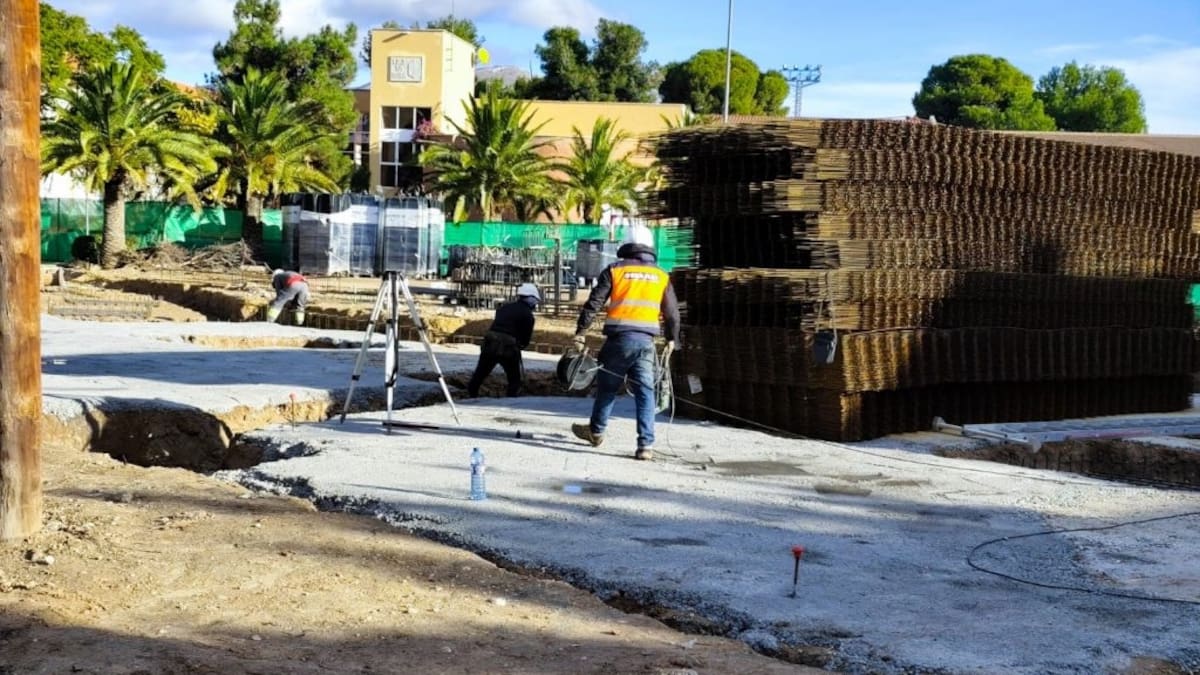 Avanzan en Novelda las obras del nuevo aulario del IES La Mola con una inversión de 5,6 millones de euros
